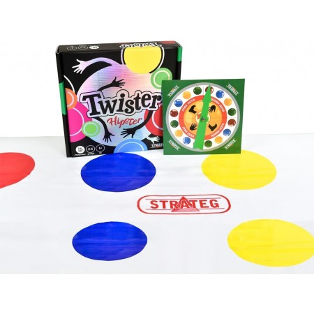 Розважальна гра Twister-hipster Strateg 30628 Розважальна гра Twister-hipster Strateg 30628