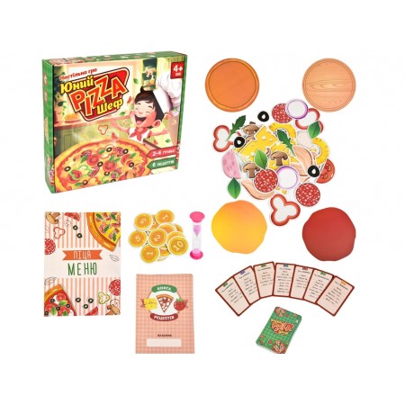 Настольная игра Юный Pizza Шеф Strateg 30781 Настольная игра Юный Pizza Шеф Strateg 30781