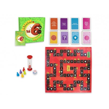 Настольная игра Успей за 6 секунд Strateg 30782 Настольная игра Успей за 6 секунд Strateg 30782