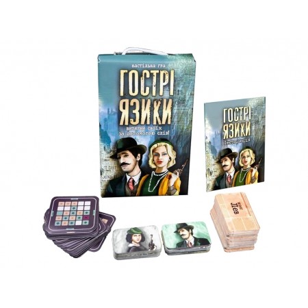 Настольная игра Острые языки, Strateg 30951 Настольная игра Острые языки, Strateg 30951