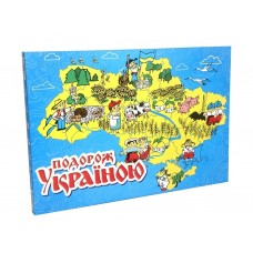 Настільна гра Подорож Україною Strateg 59