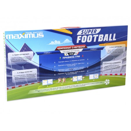 Настольная игра Super Football СУПЕРГРА Maximus 5479 Настольная игра Super Football СУПЕРГРА Maximus 5479