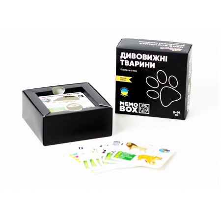 Настольная игра MemoBox Delux Удивительные животные JoyBand MBD106 Настольная игра MemoBox Delux Удивительные животные JoyBand MBD106