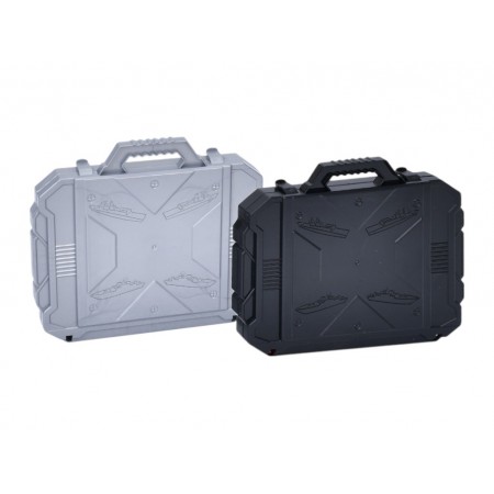Игра настольная Морской бой в чемоданчике, 2 игровых поля с фишками 1292 Игра настольная Морской бой в чемоданчике, 2 игровых поля с фишками 1292