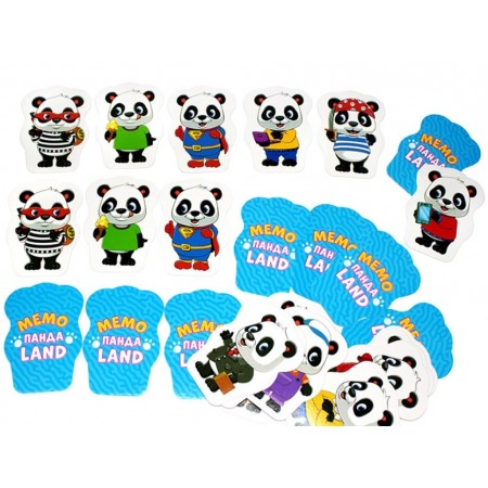 Гра Мемо Панда LAND Ранок 10109132У 467467 Гра Мемо Панда LAND Ранок 10109132У 467467
