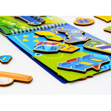 Розвиваючий альбом для хлопчиків А5 Puz-22920 Розвиваючий альбом для хлопчиків А5 Puz-22920