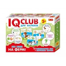 Навчальні пазли Хто живе на фермі IQ-club для малюків Ranok Creative 13203005У 288665