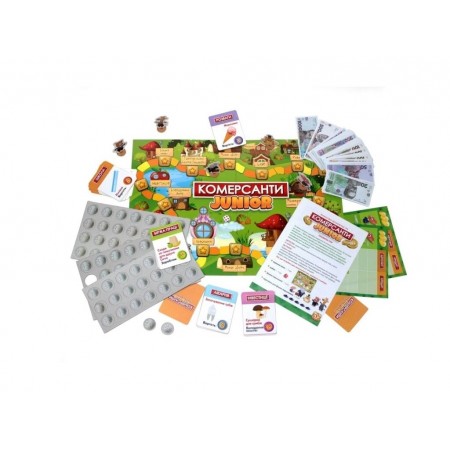 Настольная игра Коммерсанты Junior Ranok Creative 10120162У 444286