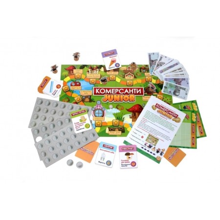 Настольная игра Коммерсанты Junior Ranok Creative 10120162У 444286