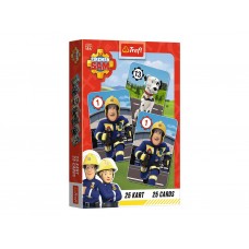 Игральные карты 25 карт, Пожарный Сэм 2, Trefl 08505