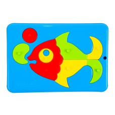 Игрушка развивающая Baby puzzles Рыбка с пузырьком Tigres 39340-7