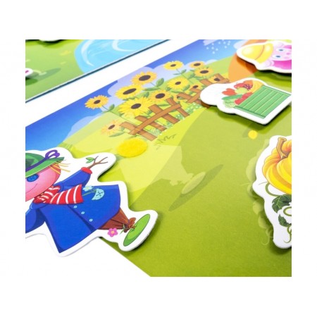 Игра с липучками Какое время года, Vladi Toys VT1302-25