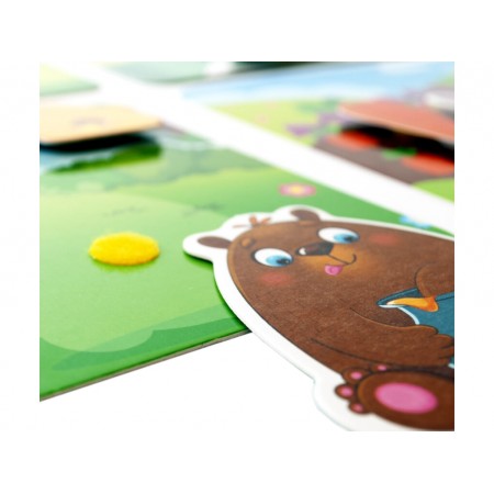 Игра з липучками Хто что ест? Vladi Toys VT1302-27