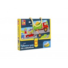 Игра з липучками Транспорт, Vladi Toys VT1302-28 Игра з липучками Транспорт, Vladi Toys VT1302-28
