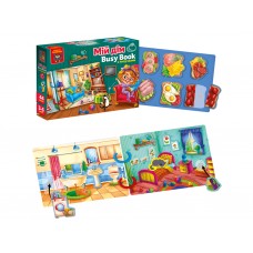 Игра развивающая с липучками Бизи бук Мой дом, Vladi Toys VT1310-08