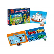 Игра развивающая с липучками Бизи бук для мальчиков, Vladi Toys VT1310-10 Игра развивающая с липучками Бизи бук для мальчиков, Vladi Toys VT1310-10