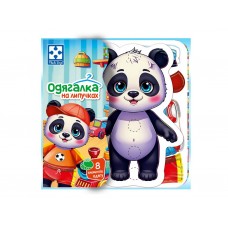 Игра с липучками Панда, Vladi Toys, набор одежды и фон для переодевания VT1320-06 Игра с липучками Панда, Vladi Toys, набор одежды и фон для переодевания VT1320-06