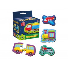Игра развивающая магнитные пазлы Транспорт, Vladi Toys, 12 элементов, 6 фигур VT1733-02 Игра развивающая магнитные пазлы Транспорт, Vladi Toys, 12 элементов, 6 фигур VT1733-02