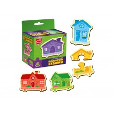 Игра развивающая магнитные пазлы Цветные дома, Vladi Toys, 12 элементов VT1733-03 Игра развивающая магнитные пазлы Цветные дома, Vladi Toys, 12 элементов VT1733-03