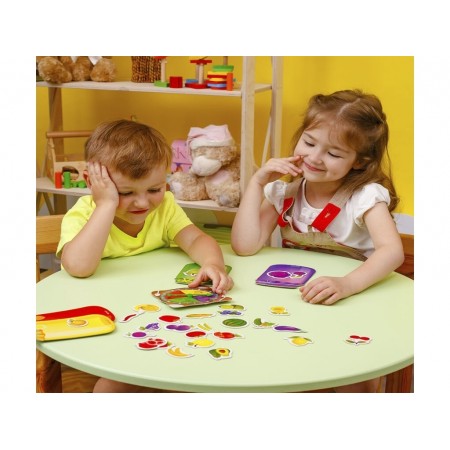 Міні-розвивашка сортер Смачний урожай, Vladi Toys VT1804-41 Міні-розвивашка сортер Смачний урожай, Vladi Toys VT1804-41