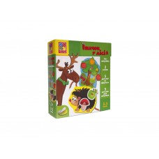 Мини-развивашка с липучками Ёжик в лесу, Vladi Toys VT1804-45