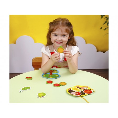Міні-Развивашка з липучками Їжачок в лісі, Vladi Toys VT1804-45 Міні-Развивашка з липучками Їжачок в лісі, Vladi Toys VT1804-45
