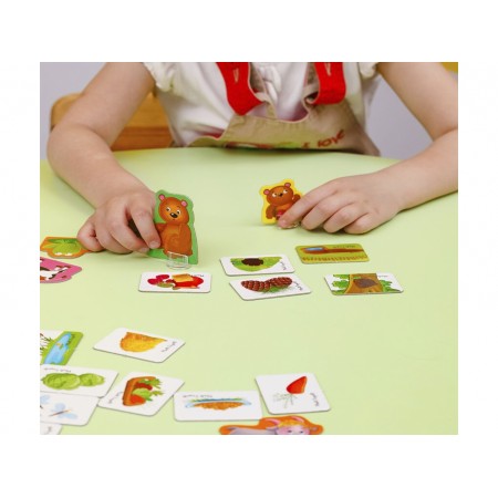 Міні-Развивашка асоціації У лісі і на фермі, Vladi Toys VT1804-46 Міні-Развивашка асоціації У лісі і на фермі, Vladi Toys VT1804-46