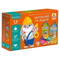Игра настольная экономична, Зарабатывай и строй, Vladi Toys VT2312-04