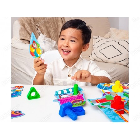 Игра-конструктор Fisher Price, Парк развлечений для малышей, Vladi Toys VT2905-21