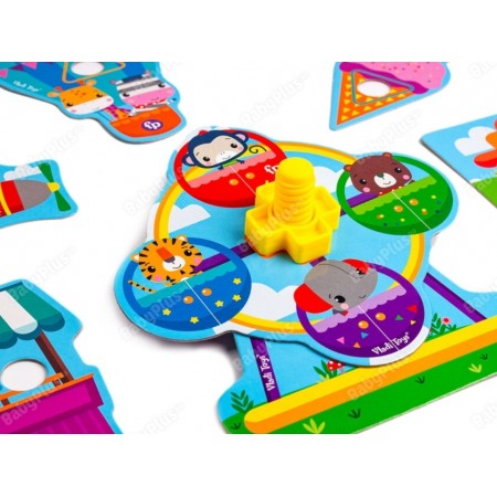 Игра-конструктор Fisher Price, Парк развлечений для малышей, Vladi Toys VT2905-21