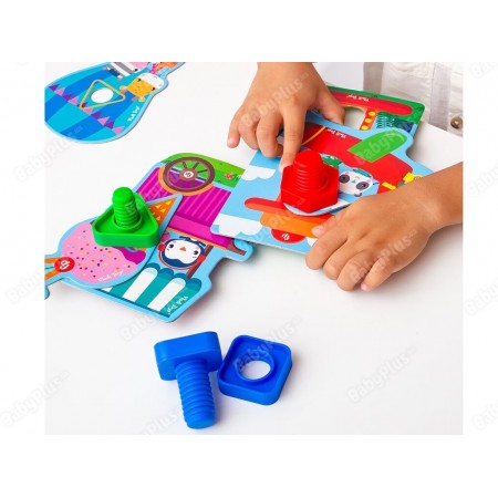 Игра-конструктор Fisher Price, Парк развлечений для малышей, Vladi Toys VT2905-21