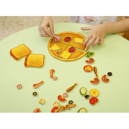 Игра магнитная Пицца, Vladi Toys VT3004-02 Игра магнитная Пицца, Vladi Toys VT3004-02