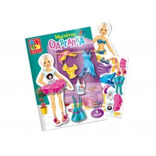 Магнитная игра Блондинка в папке, Vladi Toys VT3204-30