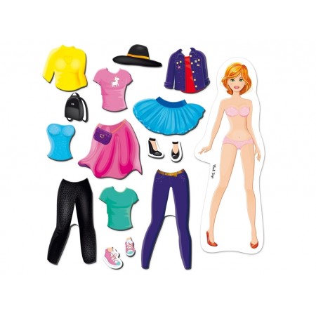Магнітна гра Everyday look в папцi, Vladi Toys VT3204-31 Магнітна гра Everyday look в папцi, Vladi Toys VT3204-31