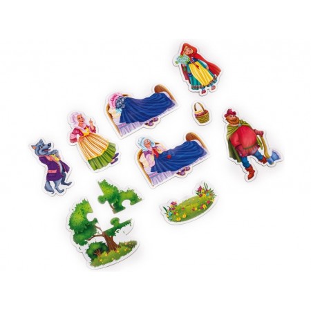 Гра настільна Магнітний театр, Червона шапочка, Vladi Toys VT3206-52 Гра настільна Магнітний театр, Червона шапочка, Vladi Toys VT3206-52