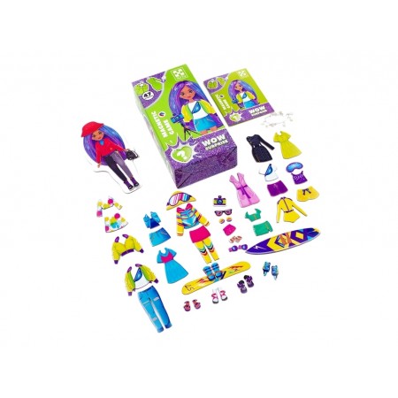 Магнитная игра-одеялка WOW Surprise Travel, Vladi Toys VT3210-15