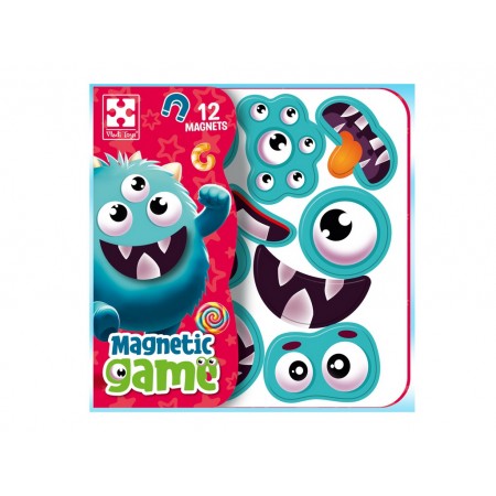 Гра магнітна Емоції Монстріка, Vladi Toys, 12 магнітів VT3220-02 Гра магнітна Емоції Монстріка, Vladi Toys, 12 магнітів VT3220-02