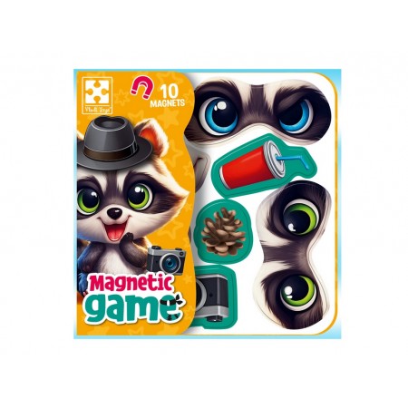 Игра магнитная развивающая Эмоции Енота, Vladi Toys, 10 магнитов VT3220-03