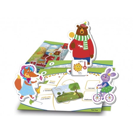 Магнітна гра Англійська, 12 місяців, Vladi Toys VT5411-10 Магнітна гра Англійська, 12 місяців, Vladi Toys VT5411-10