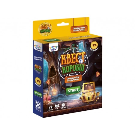 Игра настольная развлекательная, Квест в коробке Видеоигра, Vladi Toys VT5902-03 Игра настольная развлекательная, Квест в коробке Видеоигра, Vladi Toys VT5902-03