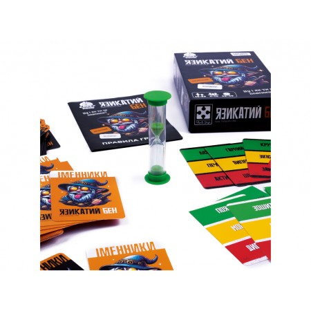 Игра настольная развлекательная, Языковой Бен, Vladi Toys VT5903-04 Игра настольная развлекательная, Языковой Бен, Vladi Toys VT5903-04