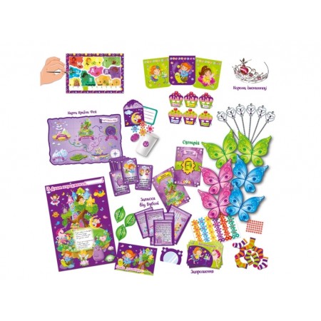 Набір для свята Вечірка феечек, Vladi Toys VT6010-04 Набір для свята Вечірка феечек, Vladi Toys VT6010-04