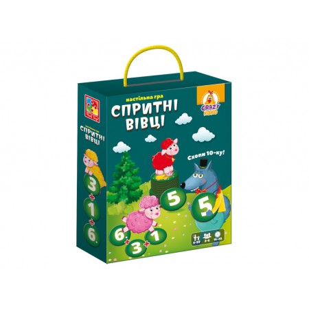 Игра настольная развлекательная, Ловкие овцы, Схвати десятку! Vladi Toys VT8033-07 Игра настольная развлекательная, Ловкие овцы, Схвати десятку! Vladi Toys VT8033-07