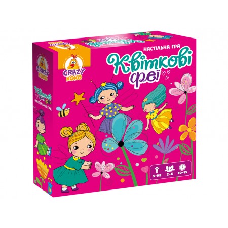 Игра настольная развлекательная, Цветочные феи, Vladi Toys VT8055-34