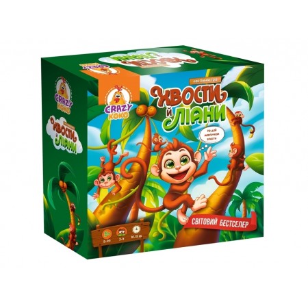 Игра настольная развлекательная, Хвосты и лианы, Vladi Toys VT8055-39