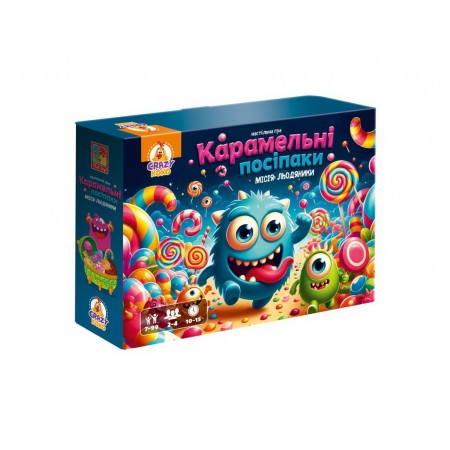 Игра настольная развлекательная Карамельные приспешники, 2-4 игрока, Vladi Toys VT8055-45