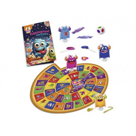 Игра настольная развлекательная Карамельные приспешники, 2-4 игрока, Vladi Toys VT8055-45