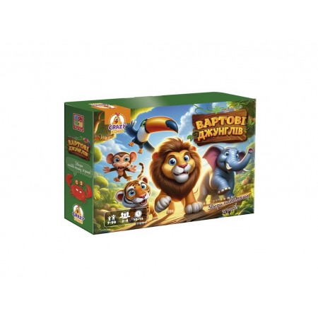 Игра настольная развлекательная Стражи джунглей, 2-4 игрока, Vladi Toys VT8055-47 Игра настольная развлекательная Стражи джунглей, 2-4 игрока, Vladi Toys VT8055-47