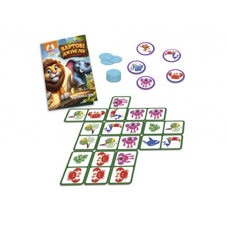 Игра настольная развлекательная Стражи джунглей, 2-4 игрока, Vladi Toys VT8055-47 Игра настольная развлекательная Стражи джунглей, 2-4 игрока, Vladi Toys VT8055-47