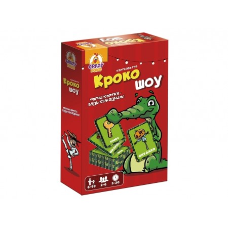 Игра настольная развлекательная, Крокошоу, Vladi Toys VT8077-02